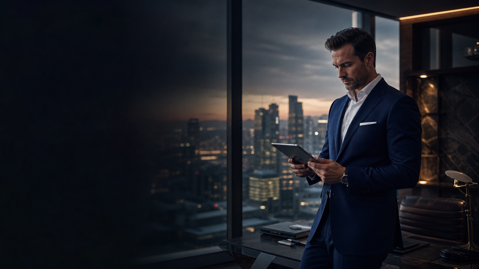 Ambiente executivo da Empire Solutions